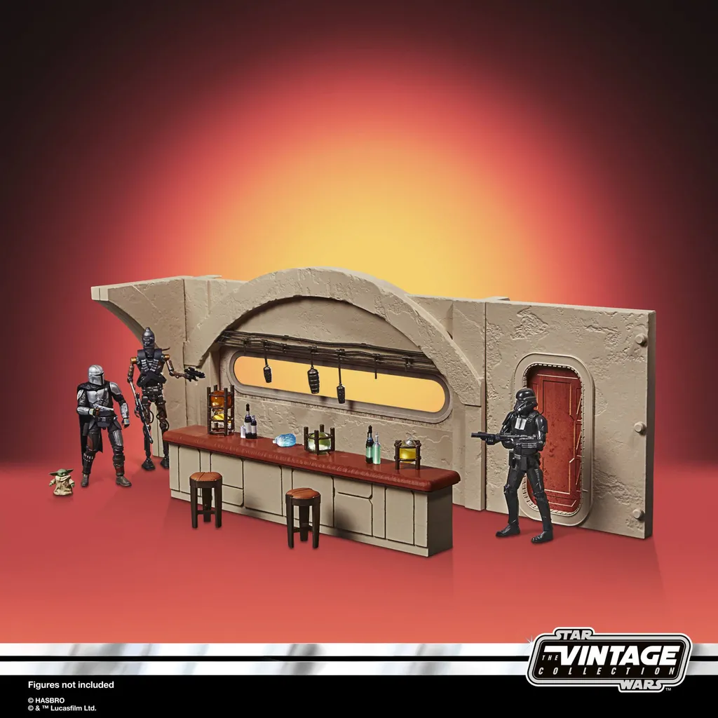 Hasbro Star Wars The Mandalorian Vintage Collection Nevarro Cantina Mit Imperial Death Trooper (Nevarro) HASF3902 5 Hasbro Star Wars The Mandalorian Vintage Collection Nevarro Cantina Mit Imperial Death Trooper (Nevarro) HASF3902 – Bild 3