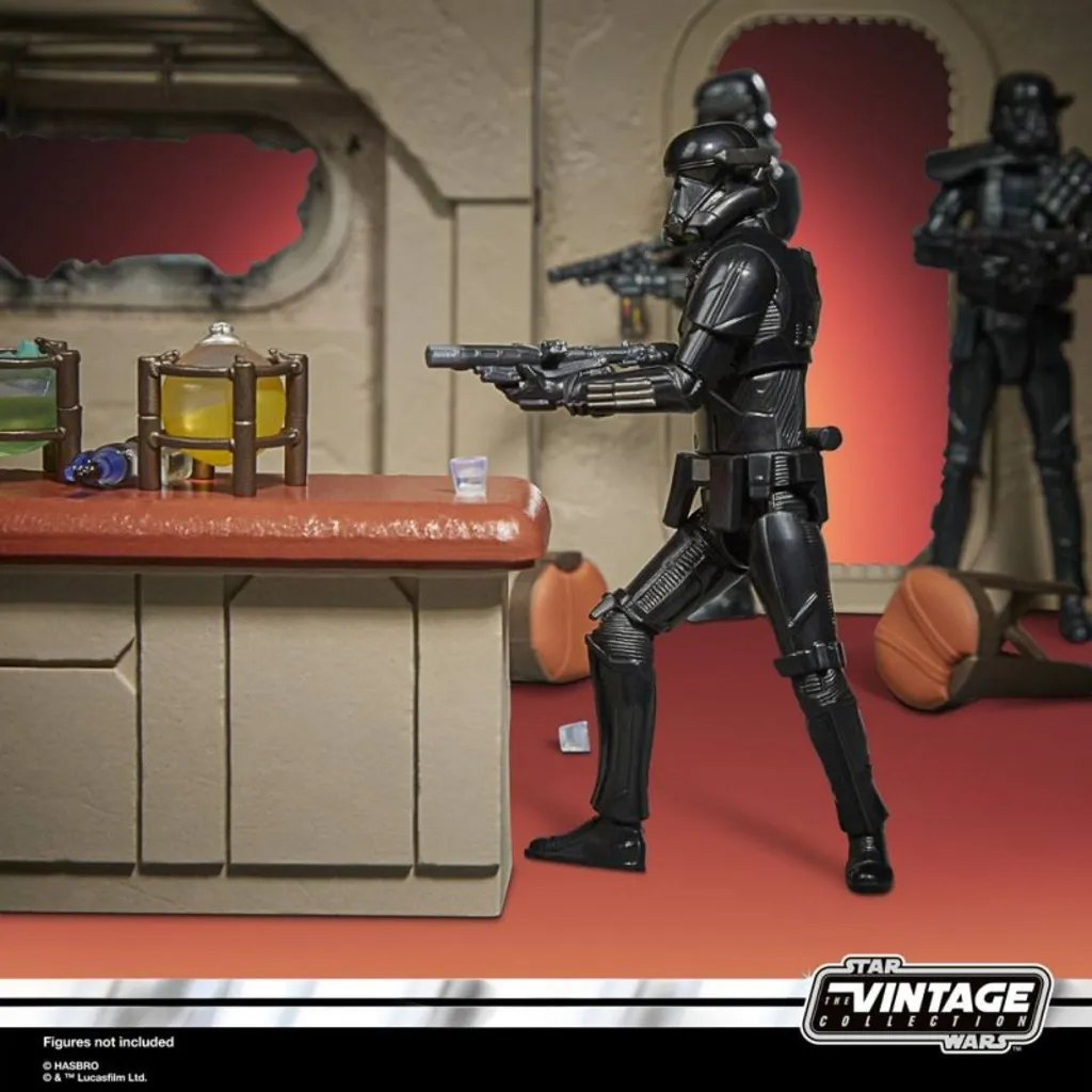 Hasbro Star Wars The Mandalorian Vintage Collection Nevarro Cantina Mit Imperial Death Trooper (Nevarro) HASF3902 14 Hasbro Star Wars The Mandalorian Vintage Collection Nevarro Cantina Mit Imperial Death Trooper (Nevarro) HASF3902 – Bild 12