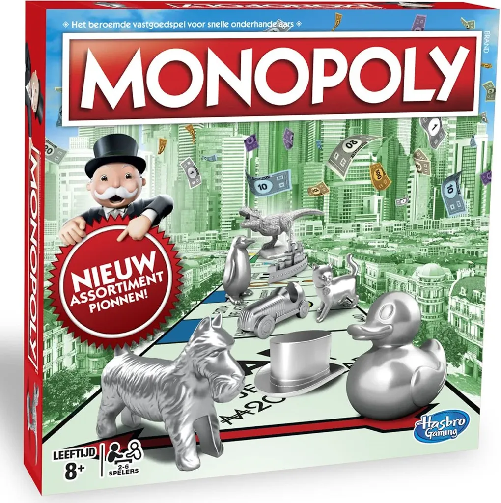 Hasbro Monopol 27 X 27 X 27 X 5,5 Cm Klassisch 6 Hasbro Monopol 27 X 27 X 27 X 5,5 Cm Klassisch – Bild 4