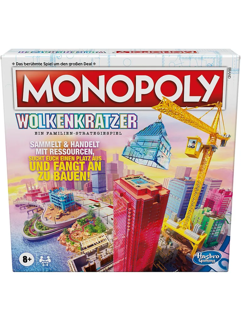 Hasbro Monopoly Wolkenkratzer Brettspiel, Brettspiel, Wirtschaftliche Simulation, 8 Jahr(e) 8 Hasbro Monopoly Wolkenkratzer Brettspiel, Brettspiel, Wirtschaftliche Simulation, 8 Jahr(e) – Bild 6