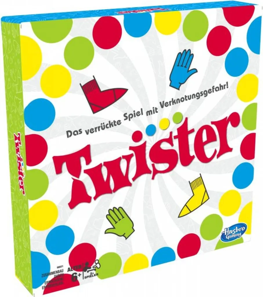 Hasbro 98831398 Twister Partyspiel 5 Hasbro 98831398 Twister Partyspiel – Bild 3