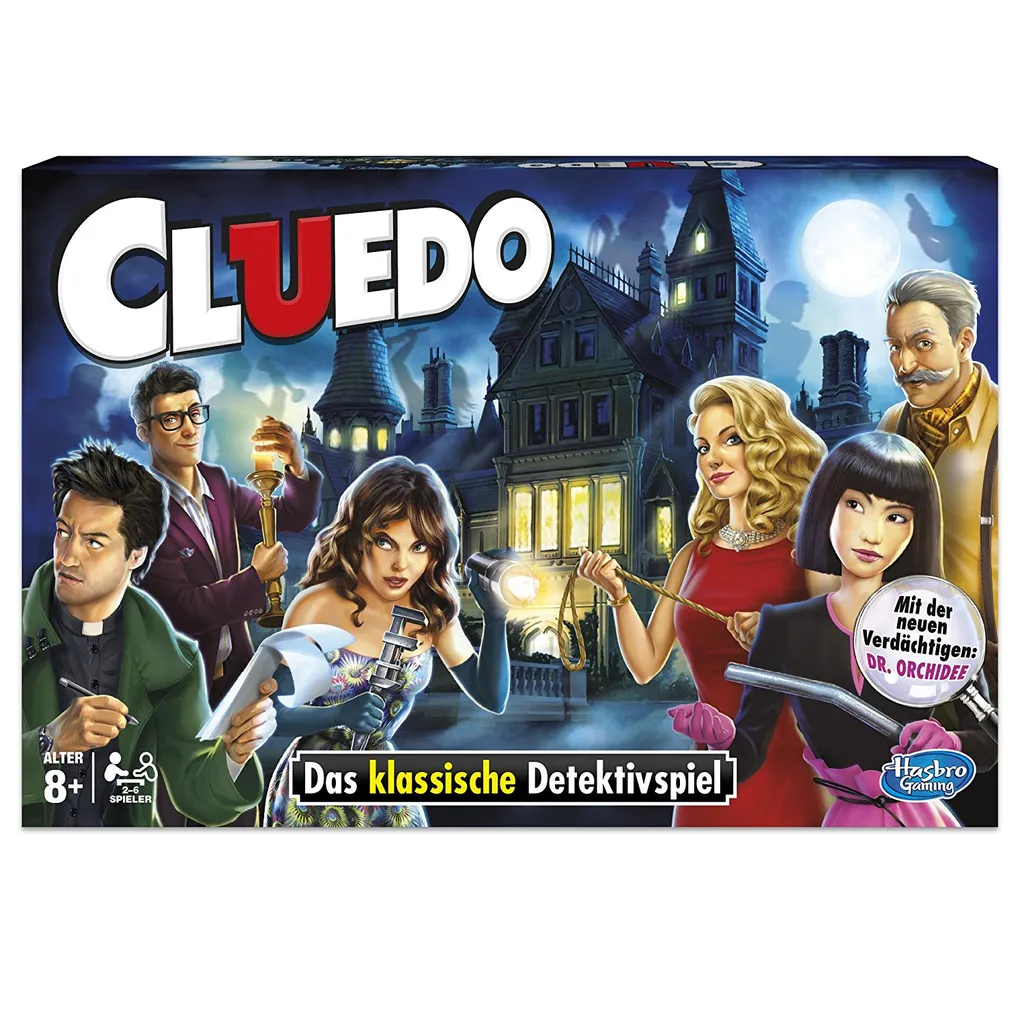 Hasbro 38712 - Cluedo: Das Klassische Detektivspiel 10 Hasbro 38712 - Cluedo: Das Klassische Detektivspiel – Bild 8