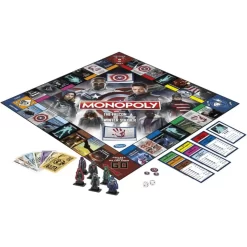 Hasbro - Monopoly - The Falcon And The Winter Soldier (englisch) Brettspiel Gesellschaftsspiel Marvel -Hasbro 48ffce8bc9b460cccb288c8efeeedf91
