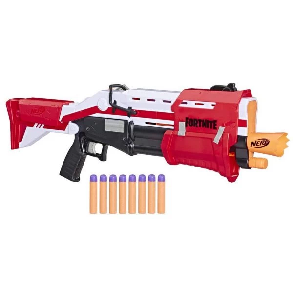 HASBRO E7065 - NERF Fortnite - MEGA TS Blaster 4 HASBRO E7065 - NERF Fortnite - MEGA TS Blaster – Bild 2