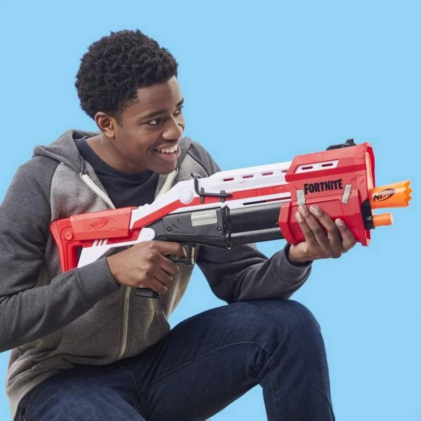 HASBRO E7065 - NERF Fortnite - MEGA TS Blaster 5 HASBRO E7065 - NERF Fortnite - MEGA TS Blaster – Bild 3