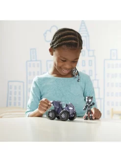 Hasbro Spielwaren Marvel Spidey And His Amazing Friends Black Panther Panther-Quad Actionfiguren Actionfiguren -Hasbro 509273b7bb4a7125b4be0087f155f080