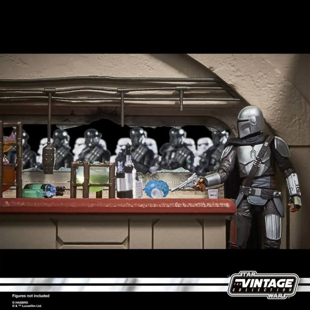 Hasbro Star Wars The Mandalorian Vintage Collection Nevarro Cantina Mit Imperial Death Trooper (Nevarro) HASF3902 13 Hasbro Star Wars The Mandalorian Vintage Collection Nevarro Cantina Mit Imperial Death Trooper (Nevarro) HASF3902 – Bild 11