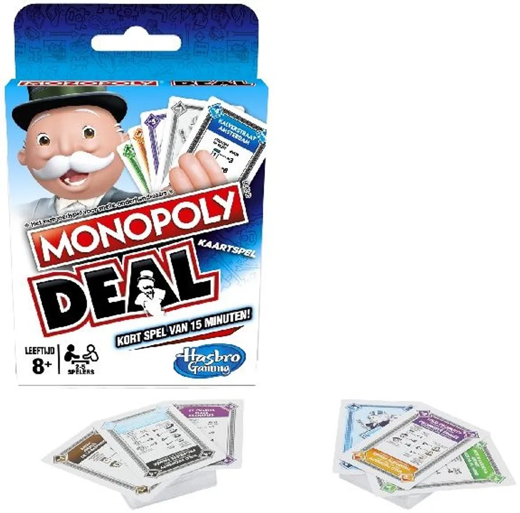 Hasbro Monopoly Deal Kartenspiel (NL) 18 Cm 5 Hasbro Monopoly Deal Kartenspiel (NL) 18 Cm – Bild 3