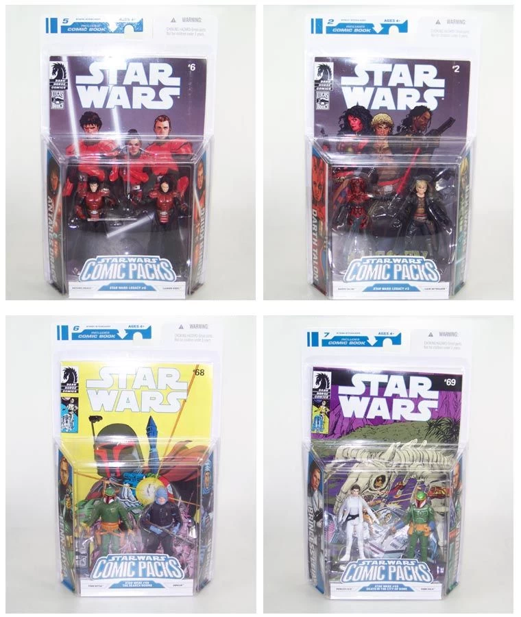 Hasbro Star Wars Expanded Universe Comic 2-Pack Wave 4 (1 Set) 3 Hasbro Star Wars Expanded Universe Comic 2-Pack Wave 4 (1 Set)