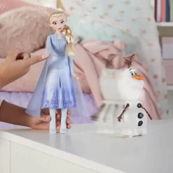 Hasbro E5508 Frozen Disney Die Eiskönigin II Elsa Puppe Magischer Olaf Leuchtet -Hasbro 5e00cfb8afb810db37b8c1e7b978e710