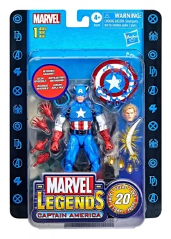 Hasbro Marvel Legends 20th Anniversary Series 1 Actionfigur 2022 Captain America 15 Cm -Hasbro 621cf5d762388d0a4404013d4bec791c