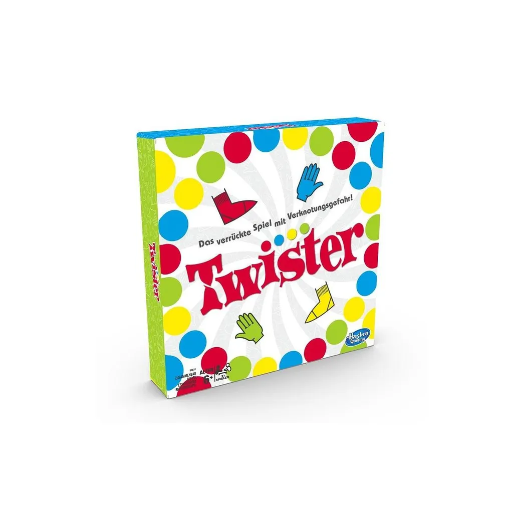Hasbro 98831398 Twister Partyspiel 11 Hasbro 98831398 Twister Partyspiel – Bild 9