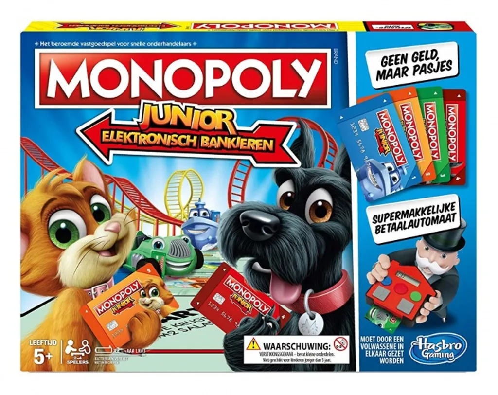 Hasbro Monopol 36 X 27 X 4 Cm Junior Electronic Banking 4 Hasbro Monopol 36 X 27 X 4 Cm Junior Electronic Banking – Bild 2