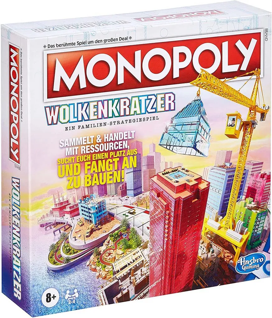 Hasbro Monopoly Wolkenkratzer Brettspiel, Brettspiel, Wirtschaftliche Simulation, 8 Jahr(e) 16 Hasbro Monopoly Wolkenkratzer Brettspiel, Brettspiel, Wirtschaftliche Simulation, 8 Jahr(e) – Bild 14