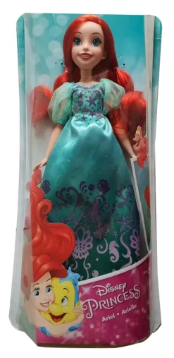 Hasbro B5285 Disney Princess Puppe Schimmerglanz Arielle Meerjungfrau Prinzessin -Hasbro 72deb69fcebb187363390af0f4da7cb5