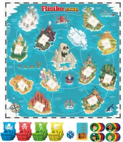 Hasbro - Risiko Junior Brettspiel Gesellschaftsspiel Kinder -Hasbro 730899ffcb338b505807727e340b3b36