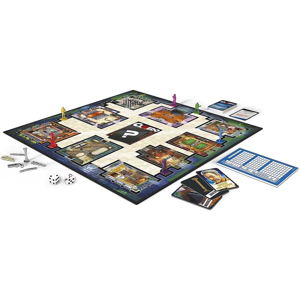 Hasbro 38712 - Cluedo: Das Klassische Detektivspiel 7 Hasbro 38712 - Cluedo: Das Klassische Detektivspiel – Bild 5