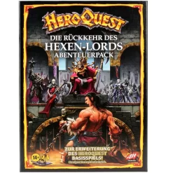 Hasbro - HeroQuest - Die Rückkehr Des Hexen-Lords Abenteuerpack, Erweiterung -Hasbro 81deab8dbe46e4127dc57f47924fb4ca