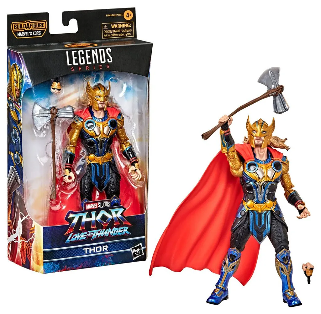 Hasbro Thor: Love And Thunder Marvel Legends Series Actionfigur 2022 Thor 15 Cm HASF1045 6 Hasbro Thor: Love And Thunder Marvel Legends Series Actionfigur 2022 Thor 15 Cm HASF1045 – Bild 4