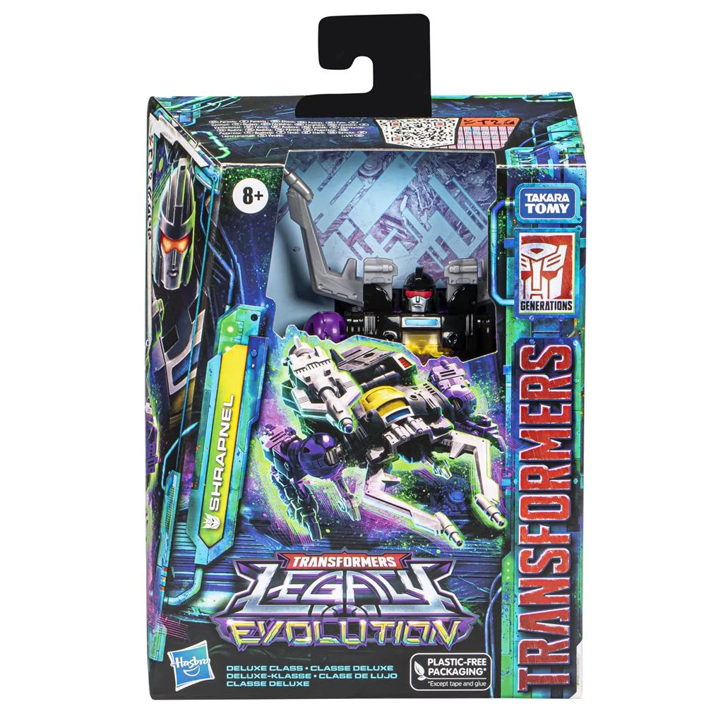 Shrapnel Action Figure Transformers Legacy Evolution Deluxe Class 14 Cm
