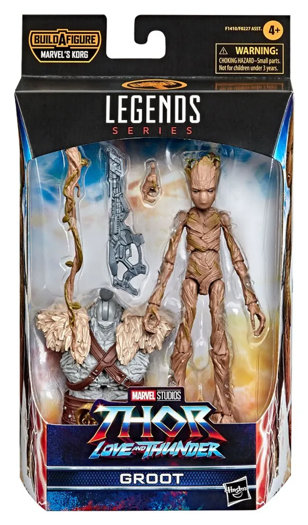 Hasbro Thor: Love And Thunder Marvel Legends Series Actionfigur 2022 Marvel's Korg BAF #6: Groot 15 Cm HASF1410 6 Hasbro Thor: Love And Thunder Marvel Legends Series Actionfigur 2022 Marvel's Korg BAF #6: Groot 15 Cm HASF1410 – Bild 4