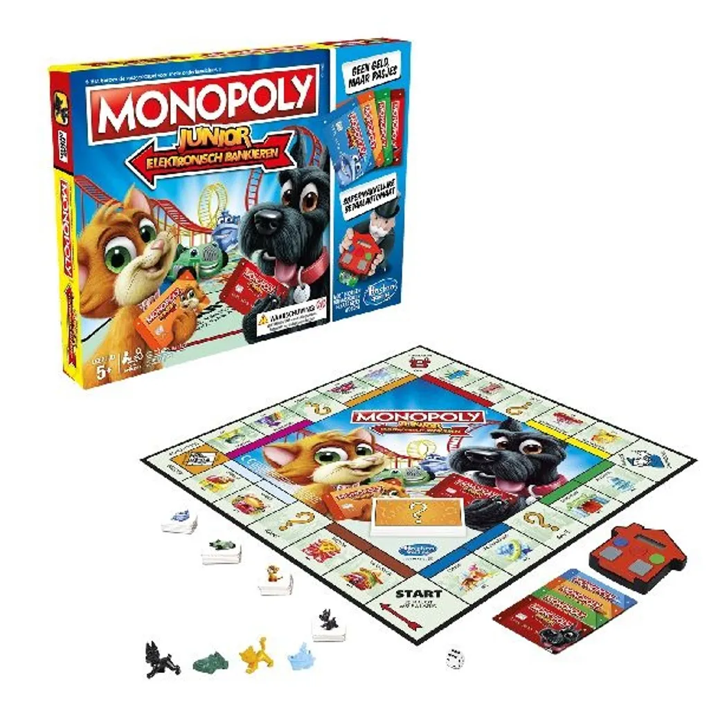 Hasbro Monopol 36 X 27 X 4 Cm Junior Electronic Banking 3 Hasbro Monopol 36 X 27 X 4 Cm Junior Electronic Banking