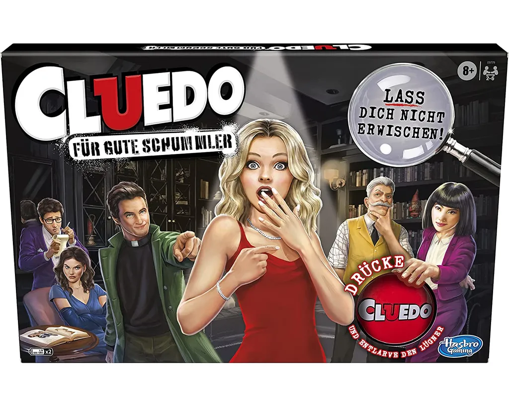 Hasbro - Cluedo - Für Gute Schummler Brettspiel Gesellschaftsspiel 3 Hasbro - Cluedo - Für Gute Schummler Brettspiel Gesellschaftsspiel