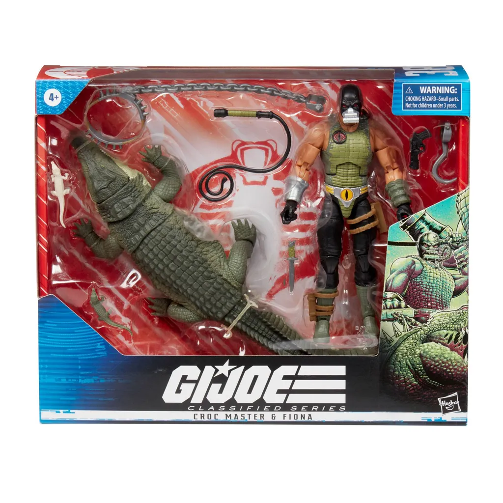 Hasbro G.I. Joe Classified Series Actionfigur 2022 Croc Master & Fiona 15 Cm HASF4320 3 Hasbro G.I. Joe Classified Series Actionfigur 2022 Croc Master & Fiona 15 Cm HASF4320
