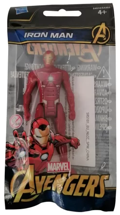 Hasbro Marvel Avengers E4514 Iron Man Bewegliche Mini Actionfigur, Sammelfigur, Rot, 10 Cm Für Kinder
