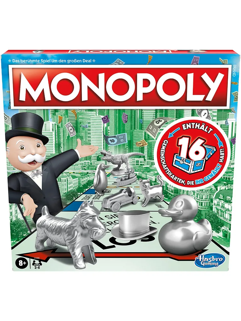 Hasbro Monopoly Brettspiel, Brettspiel, Wirtschaftliche Simulation, 8 Jahr(e) 4 Hasbro Monopoly Brettspiel, Brettspiel, Wirtschaftliche Simulation, 8 Jahr(e) – Bild 2