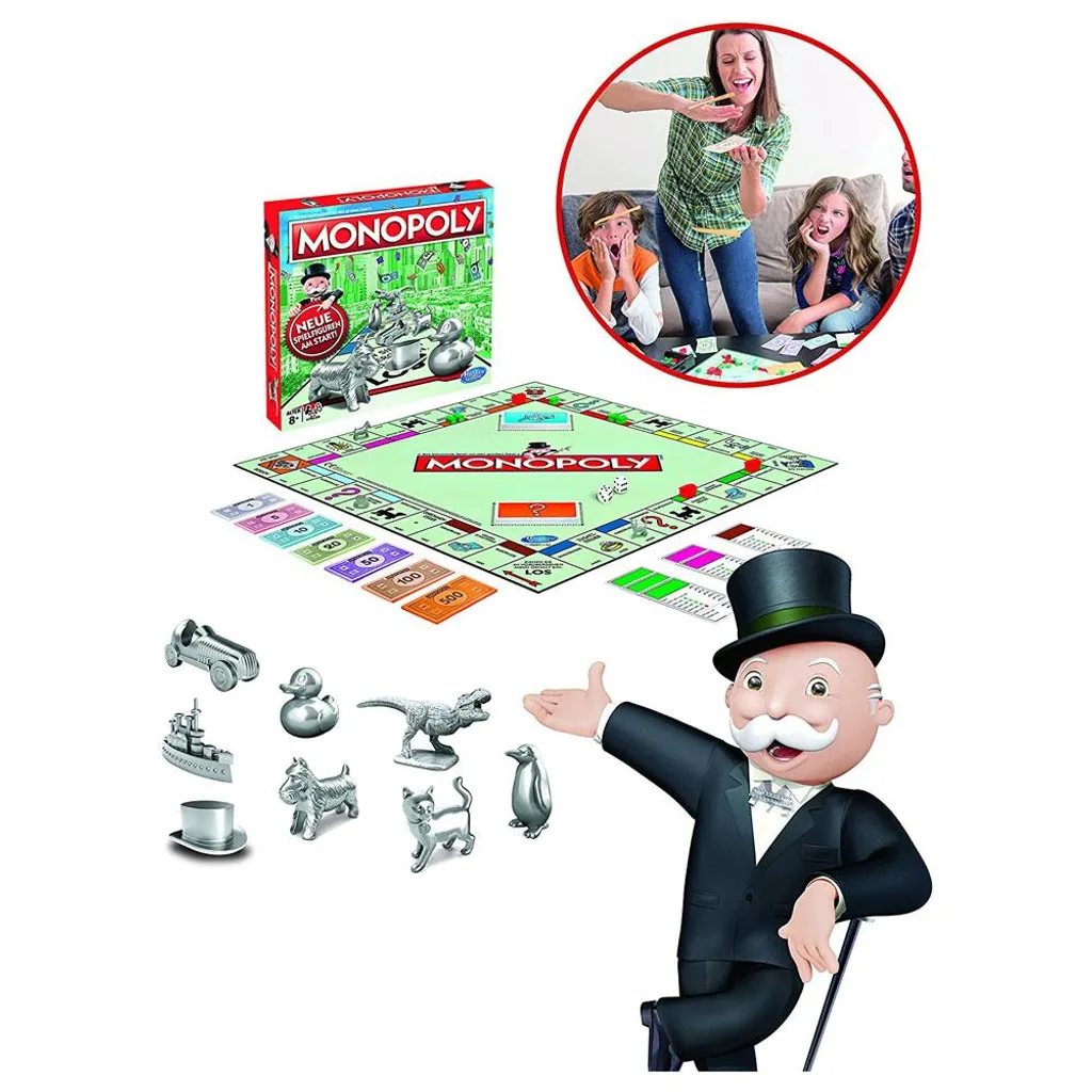 Hasbro Monopoly Brettspiel, Brettspiel, Wirtschaftliche Simulation, 8 Jahr(e) 21 Hasbro Monopoly Brettspiel, Brettspiel, Wirtschaftliche Simulation, 8 Jahr(e) – Bild 19