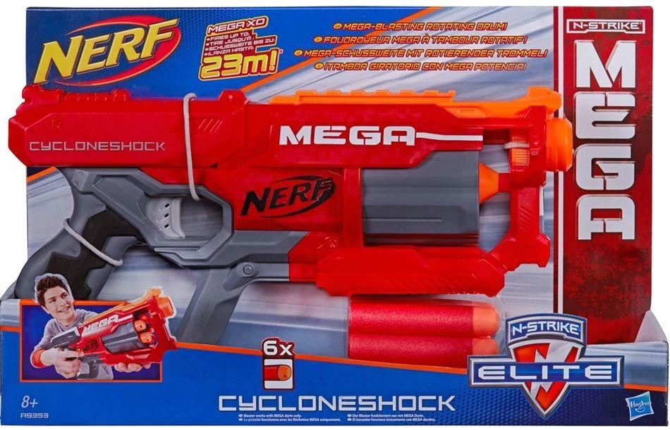 Hasbro NERF N-Strike Elite MEGA XD Cycloneshock 3 Hasbro NERF N-Strike Elite MEGA XD Cycloneshock