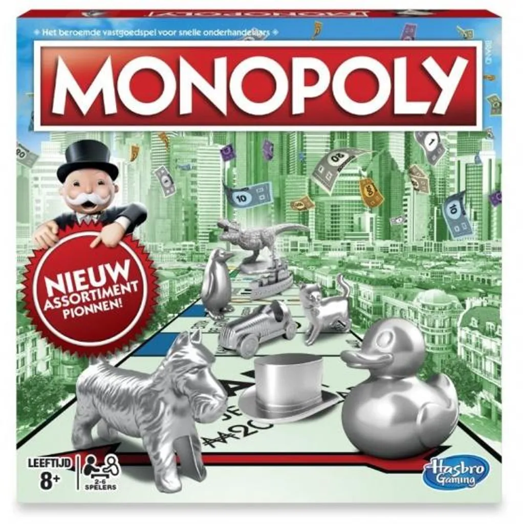Hasbro Monopol 27 X 27 X 27 X 5,5 Cm Klassisch 3 Hasbro Monopol 27 X 27 X 27 X 5,5 Cm Klassisch