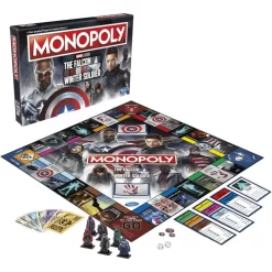 Hasbro - Monopoly - The Falcon And The Winter Soldier (englisch) Brettspiel Gesellschaftsspiel Marvel -Hasbro d01b007643a157bc113d3240daf7ec32