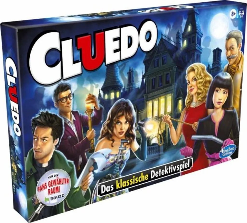 Hasbro 38712 - Cluedo: Das Klassische Detektivspiel 3 Hasbro 38712 - Cluedo: Das Klassische Detektivspiel
