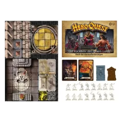 Hasbro - HeroQuest - Die Rückkehr Des Hexen-Lords Abenteuerpack, Erweiterung -Hasbro eb586b1102d2a1d1a1865a0bf9752bb9