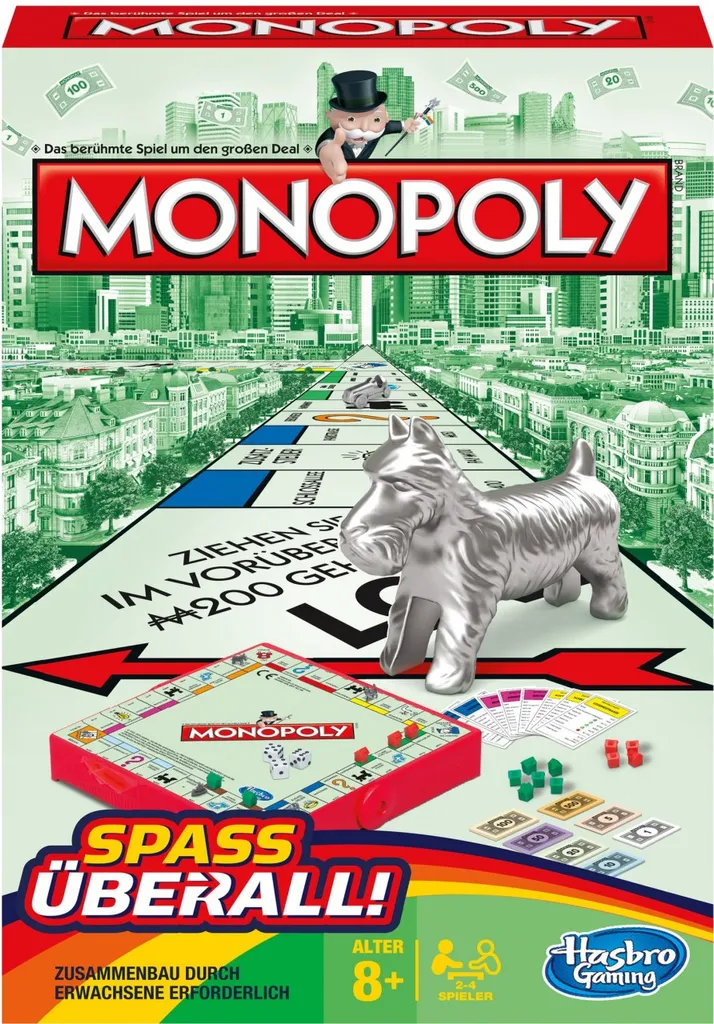 Hasbro Monopoly Kompakt 5 Hasbro Monopoly Kompakt – Bild 3