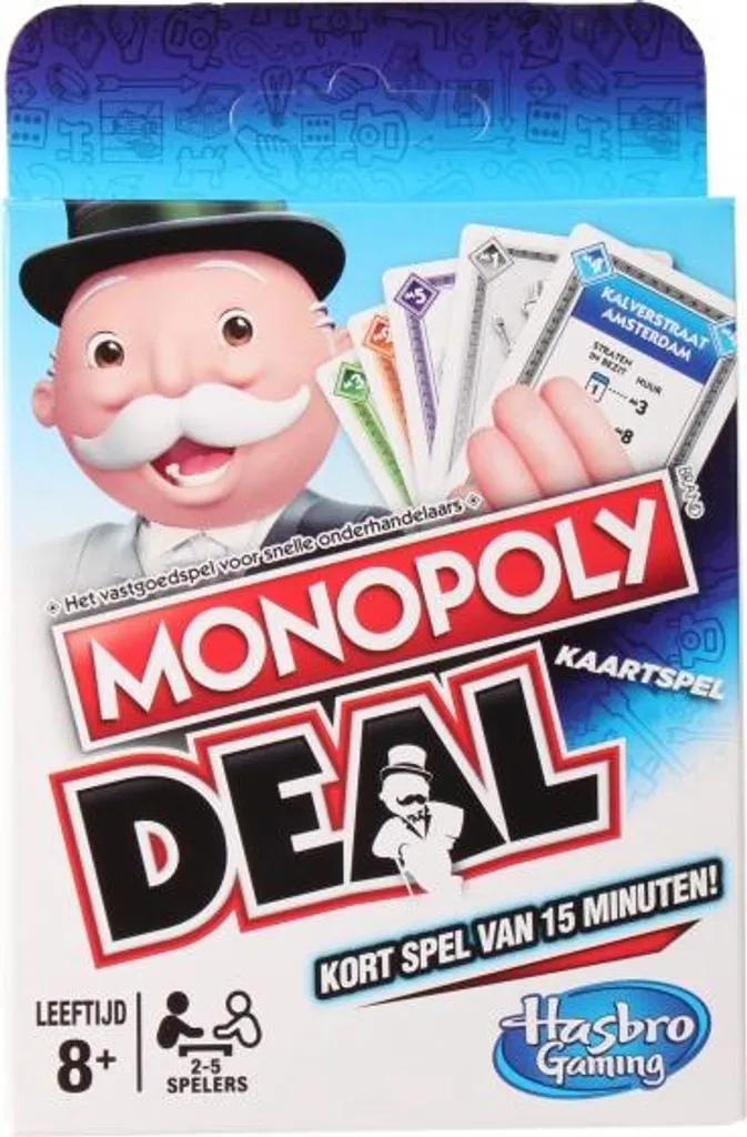 Hasbro Monopoly Deal Kartenspiel (NL) 18 Cm 3 Hasbro Monopoly Deal Kartenspiel (NL) 18 Cm