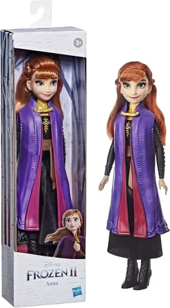 Hasbro Modepuppe »Disney Frozen II« Anna Spielpuppe Eisprinzessin -Hasbro f33ad92503adf0d4cb31e5ed23a3b5ce