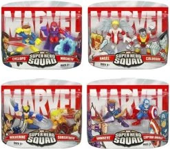 Hasbro Marvel Super Hero Squad 2-Pack Figuren (4er Set)