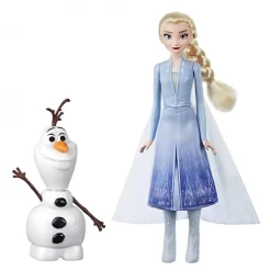 Hasbro E5508 Frozen Disney Die Eiskönigin II Elsa Puppe Magischer Olaf Leuchtet -Hasbro fb5f67441e23021103e0e4a6d947f241