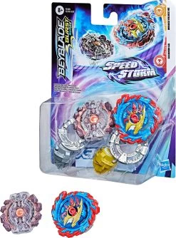 Hasbro Beyblade Burst Surge Speedstorm Mirage Helios H6 Und Gaianon G6 Kreisel...