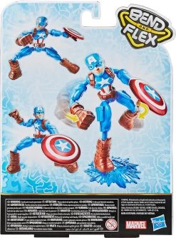 Hasbro Marvel Avengers Bend And Flex Captain America -Hasbro hasbro marvel avengers bend and flex captain america 2