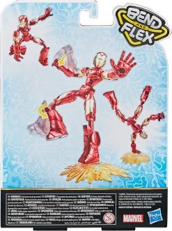Hasbro Marvel Avengers Bend And Flex Iron Man -Hasbro hasbro marvel avengers bend and flex iron man 8