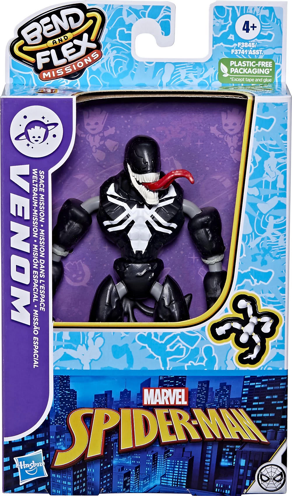 Hasbro Marvel Spider-Man Bend And Flex Missions Venom Weltraum-Mission 5 Hasbro Marvel Spider-Man Bend And Flex Missions Venom Weltraum-Mission – Bild 3