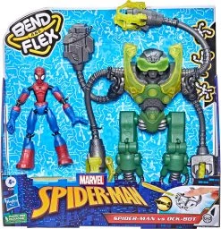 Hasbro Marvel Spider-Man Bend And Flex Spider-Man Vs. Ock-Bot, 15 Cm Große Spider-... -Hasbro hasbro marvel spider man bend and flex spider man vs ock bot 15 cm grosse spider 1