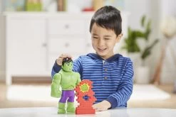 Hasbro Marvel Spidey And His Amazing Friends Schmetter-Power Hulk -Hasbro hasbro marvel spidey and his amazing friends schmetter power hulk 8