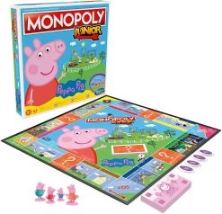 Hasbro Monopoly Junior: Peppa Pig -Hasbro hasbro monopoly junior peppa pig 1