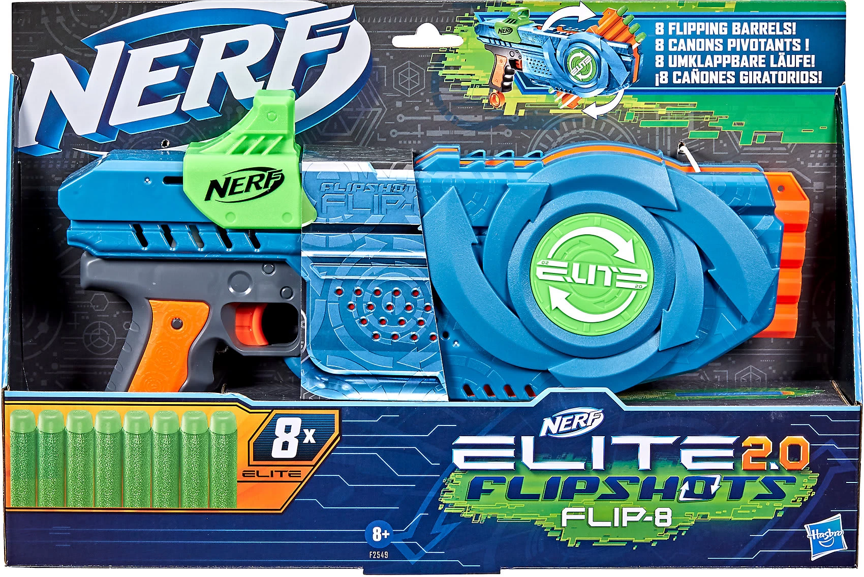 Hasbro Nerf Elite 2.0 Flipshots Flip-8 9 Hasbro Nerf Elite 2.0 Flipshots Flip-8 – Bild 7