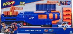 Hasbro Trilogy DS-15 Nerf N-Strike Elite Spielzeug Blaster Mit 15 Nerf Elite... -Hasbro hasbro trilogy ds 15 nerf n strike elite spielzeug blaster mit 15 nerf elite 3